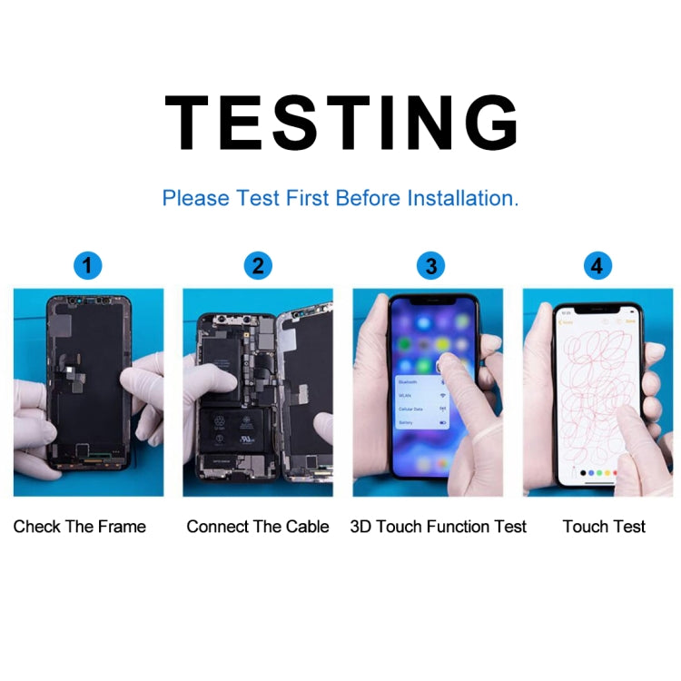 For iPhone 15 Pro Max OEM LCD Screen with Digitizer Full Assembly