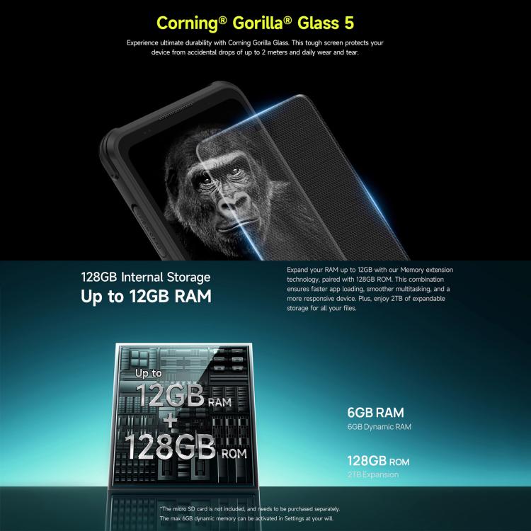 Ulefone Armor X31, 6GB+128GB, Night Vision, IP68/IP69K Rugged Phone, 6.56 inch Android 14 MediaTek Helio G91 Octa Core, Network: 4G, NFC, OTG