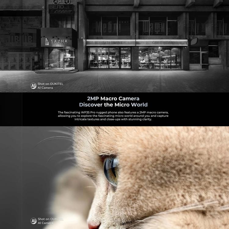 Oukitel WP35 Pro 5G Rugged Phone, 12GB+512GB, 6.6 inch MediaTek Dimensity 6300 Octa Core, NFC, OTG, Network: 5G