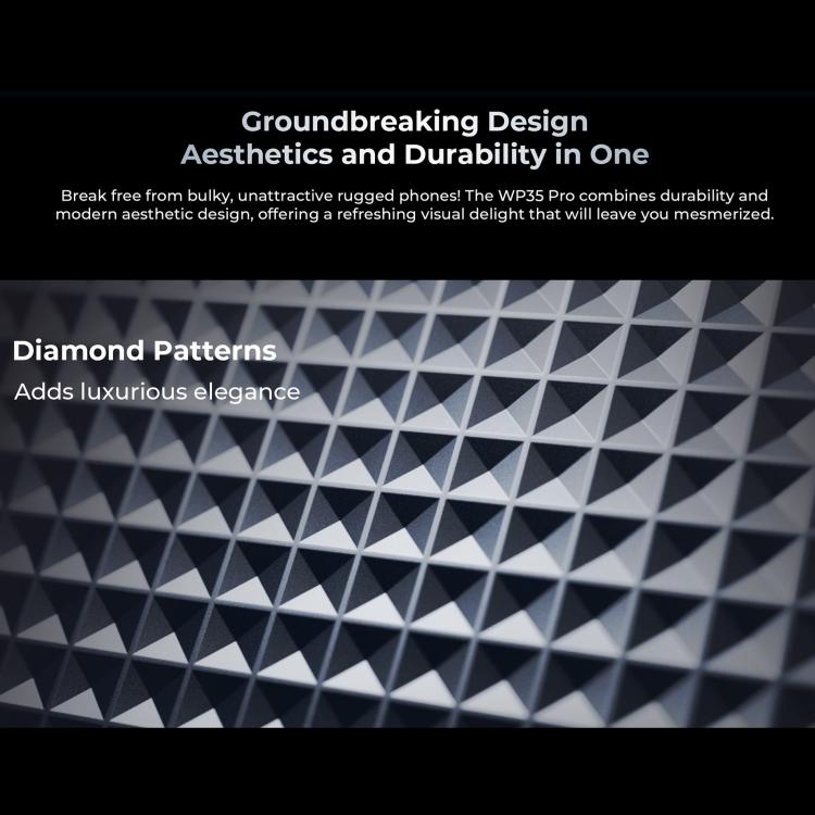 Oukitel WP35 Pro 5G Rugged Phone, 12GB+512GB, 6.6 inch MediaTek Dimensity 6300 Octa Core, NFC, OTG, Network: 5G