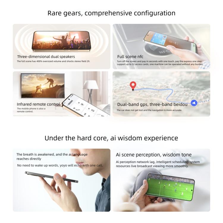 Honor X70, 12GB+512GB, Screen Fingerprint, 6.79 inch MagicOS 9.0 Snapdragon 6 Gen 4 Octa Core, Network: 5G, OTG, NFC, Support Google Play
